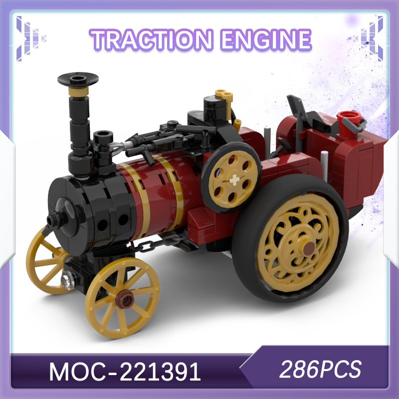 Urban Farming Education - 286PCS Urban Engineering Series Traction Engine
